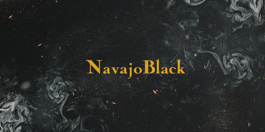 Fonte NavajoBlack