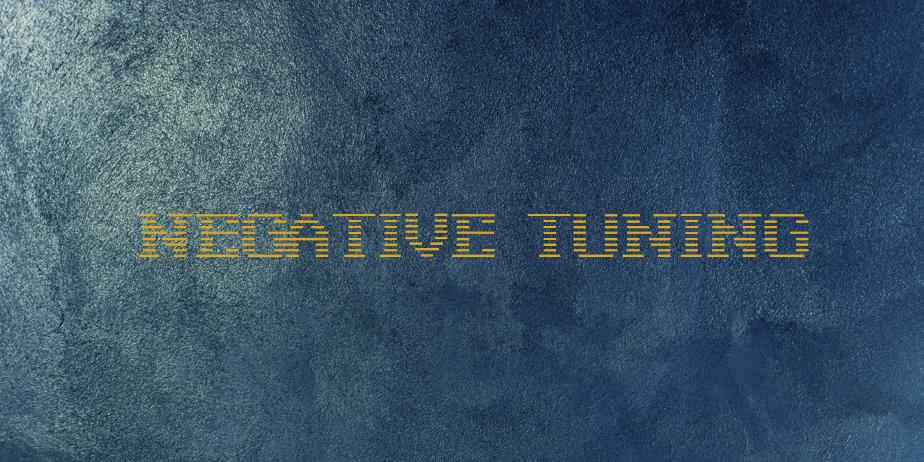 Fonte Negative Tuning