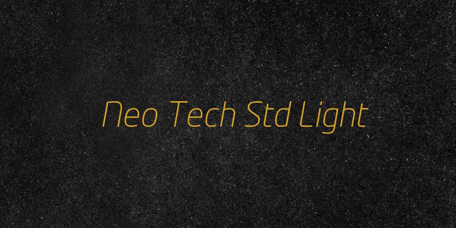 Fonte Neo Tech Std Light