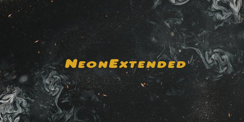 Fonte NeonExtended