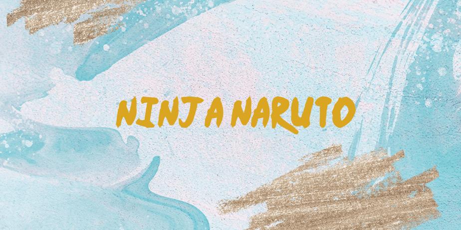 Fonte Ninja Naruto