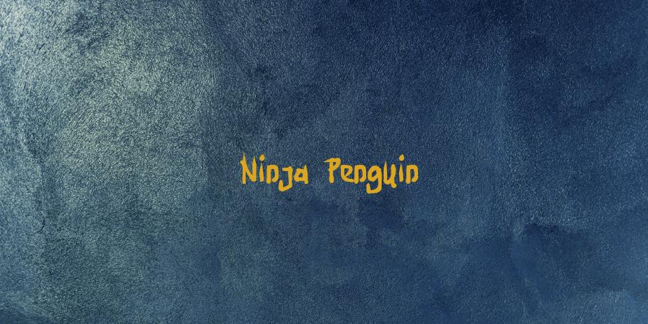 Fonte Ninja Penguin