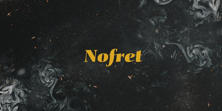 Fonte Nofret