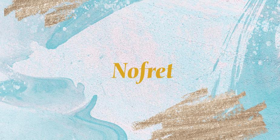 Fonte Nofret