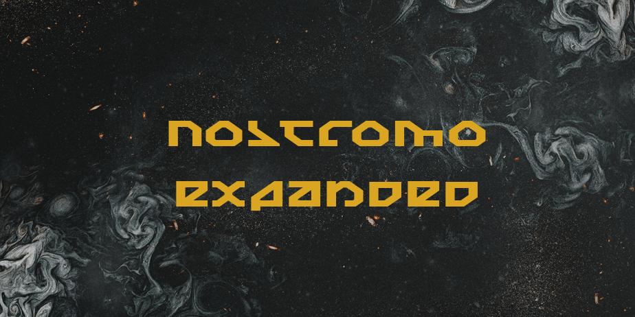 Fonte Nostromo Expanded