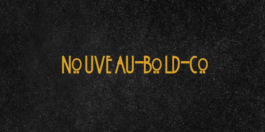 Fonte Nouveau-Bold-Co