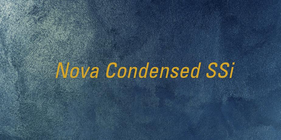 Fonte Nova Condensed SSi