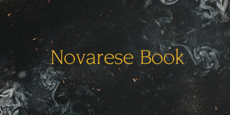 Fonte Novarese Book