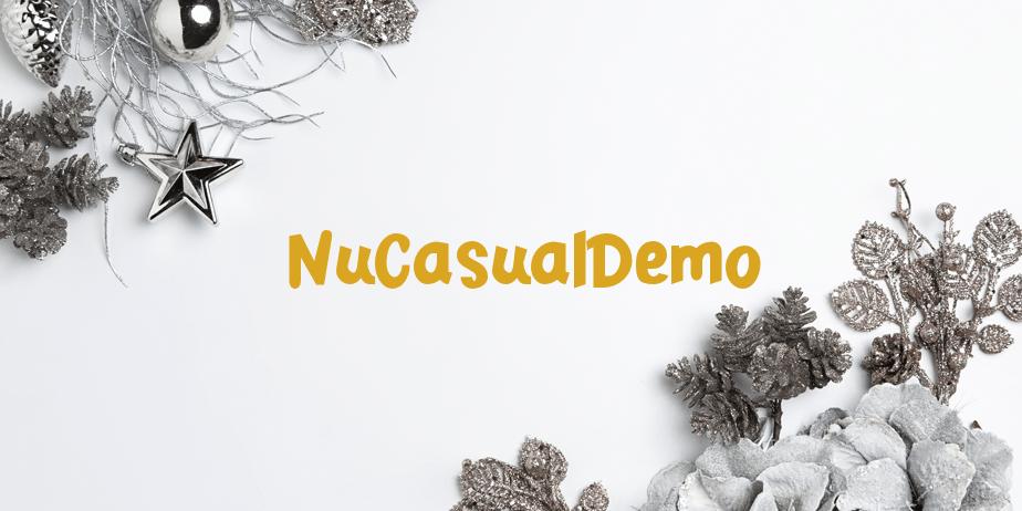 Fonte NuCasualDemo