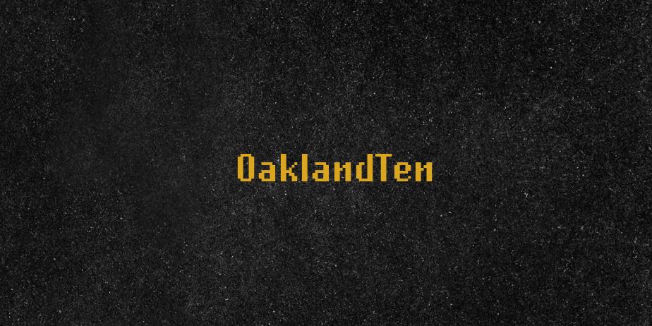 Fonte OaklandTen