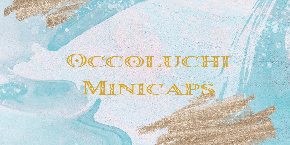 Fonte Occoluchi Minicaps