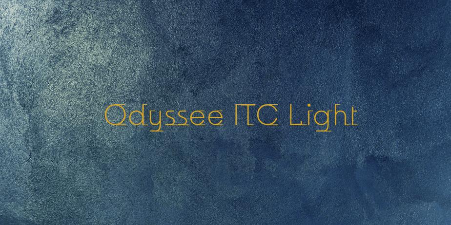 Fonte Odyssee ITC Light