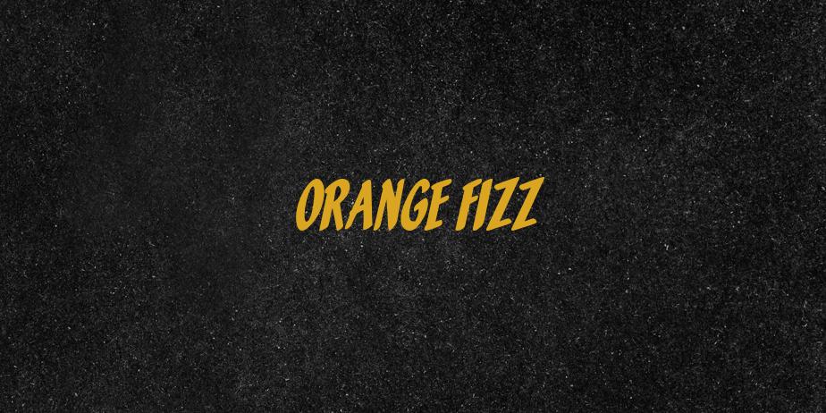 Fonte Orange Fizz