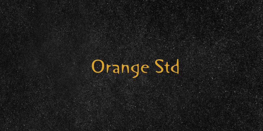 Fonte Orange Std