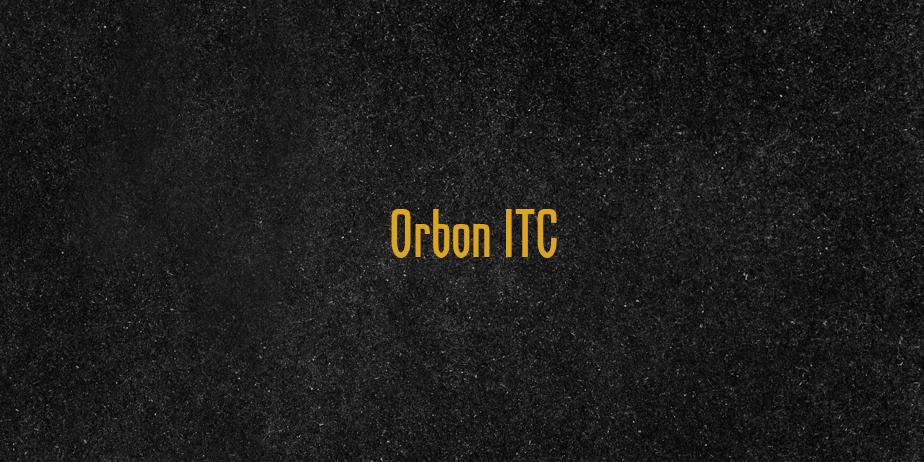 Fonte Orbon ITC