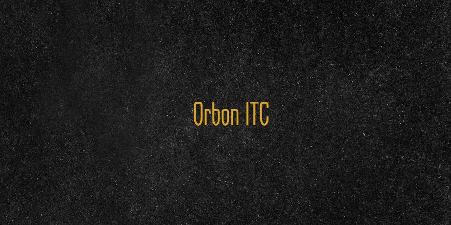 Fonte Orbon ITC