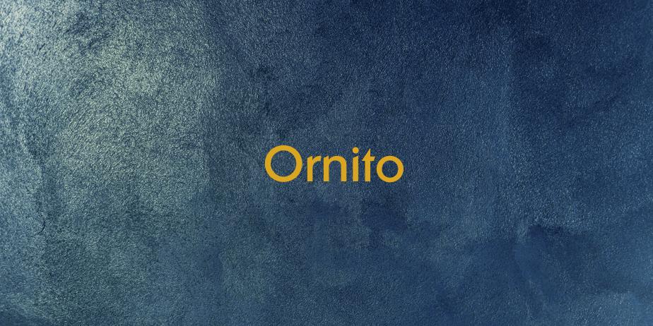 Fonte Ornito