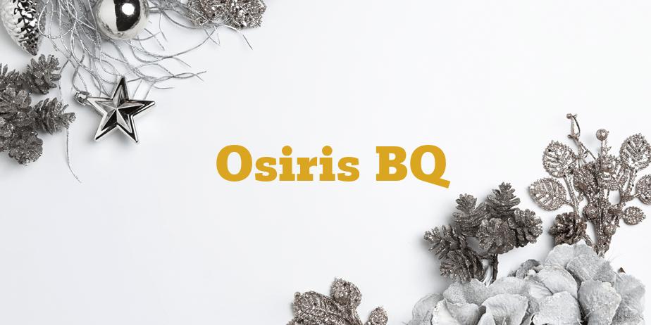 Fonte Osiris BQ