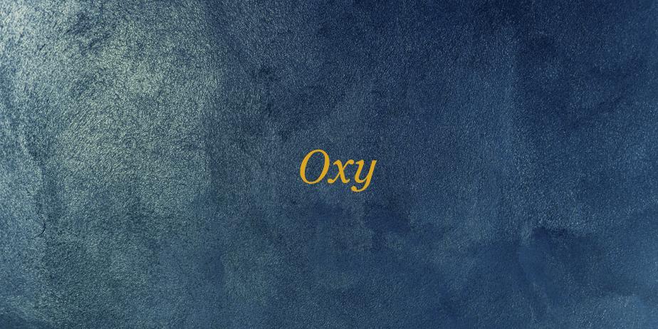 Fonte Oxy