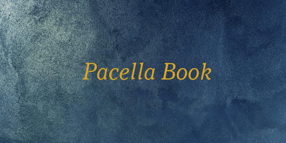 Fonte Pacella Book