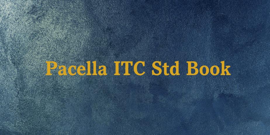 Fonte Pacella ITC Std Book