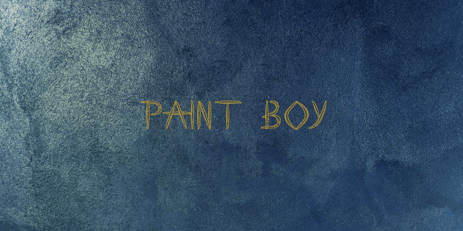 Fonte Paint Boy