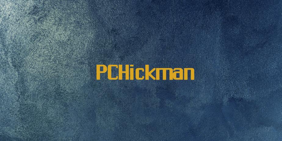 Fonte PCHickman