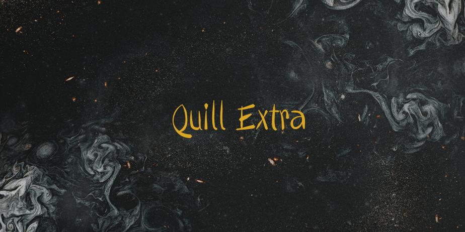 Fonte Quill Extra