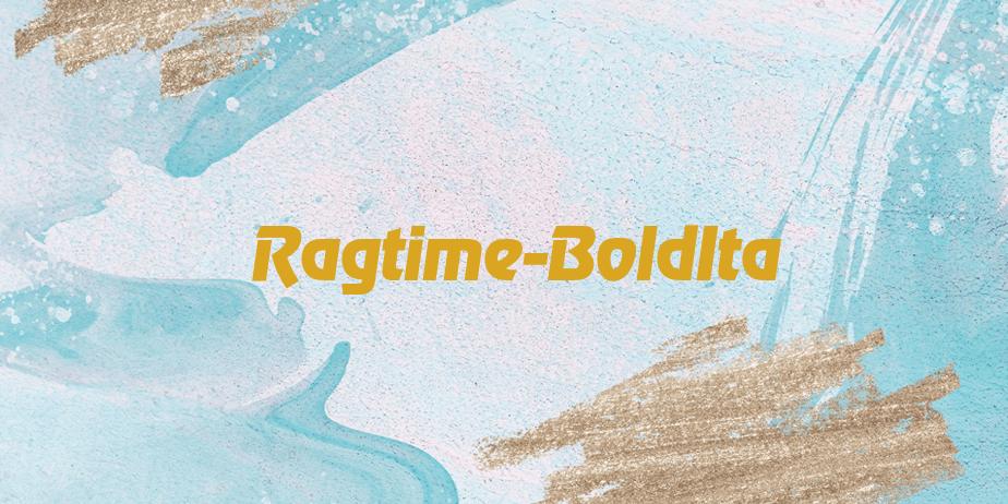 Fonte Ragtime-BoldIta