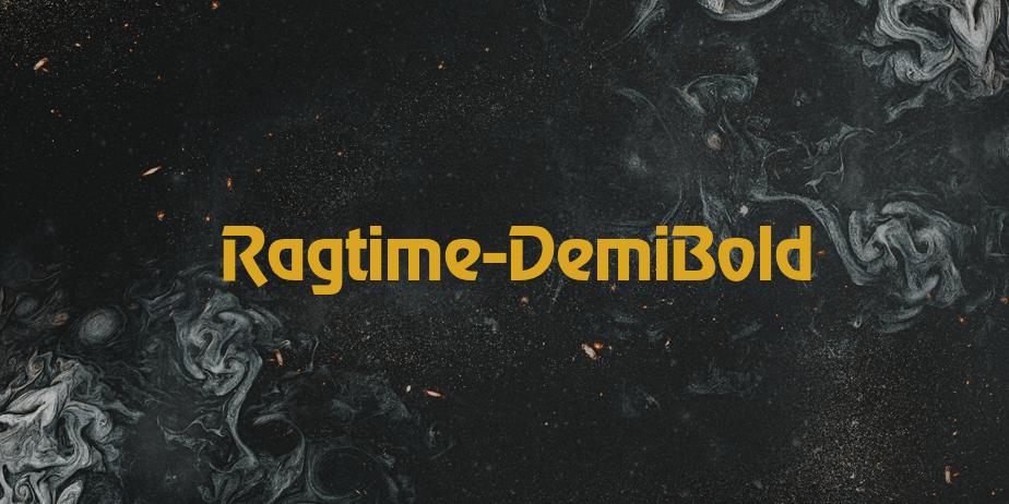 Fonte Ragtime-DemiBold