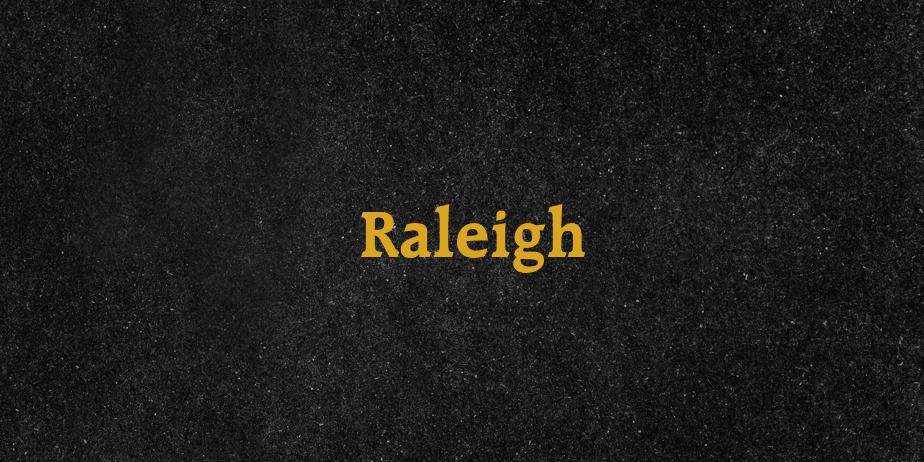 Fonte Raleigh