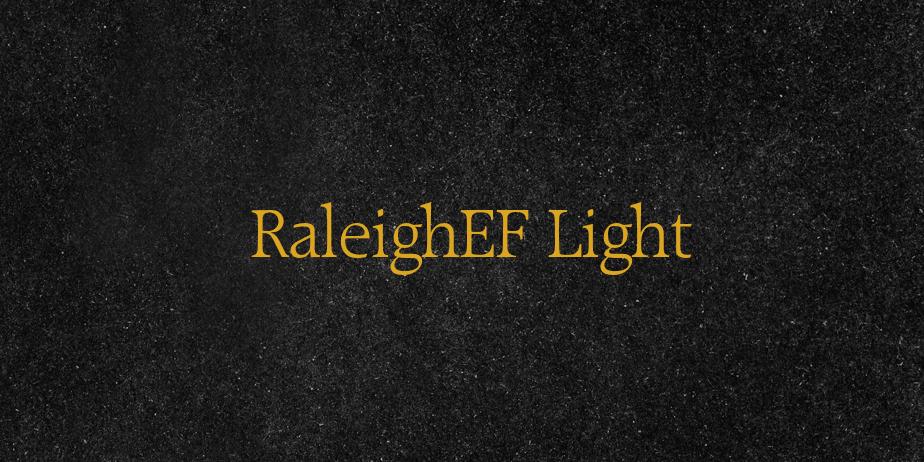 Fonte RaleighEF Light