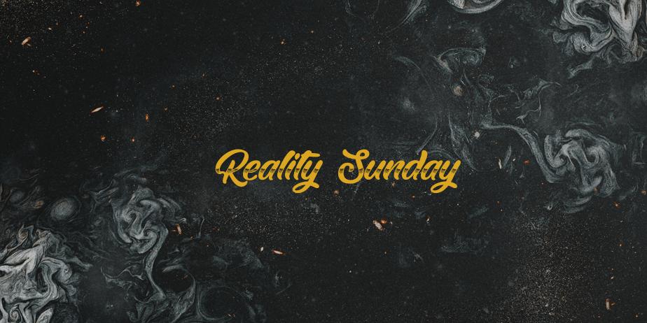 Fonte Reality Sunday