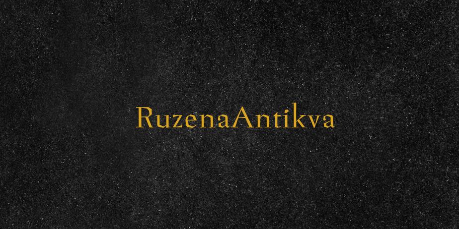 Fonte RuzenaAntikva