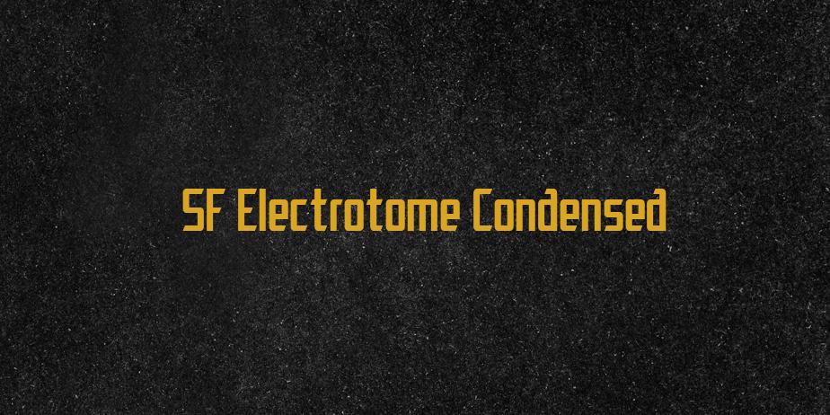 Fonte SF Electrotome Condensed