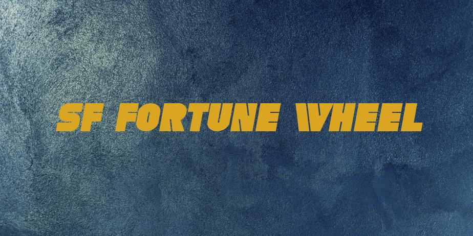 Fonte SF Fortune Wheel
