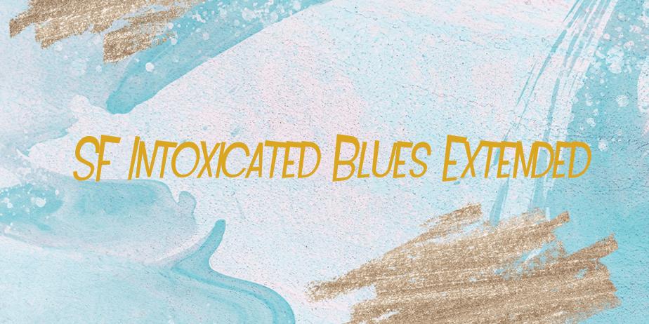 Fonte SF Intoxicated Blues Extended