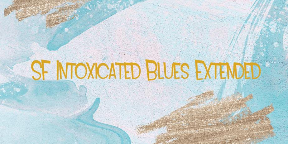 Fonte SF Intoxicated Blues Extended