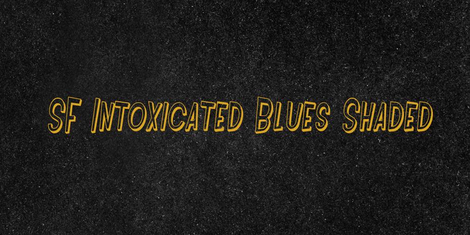 Fonte SF Intoxicated Blues Shaded