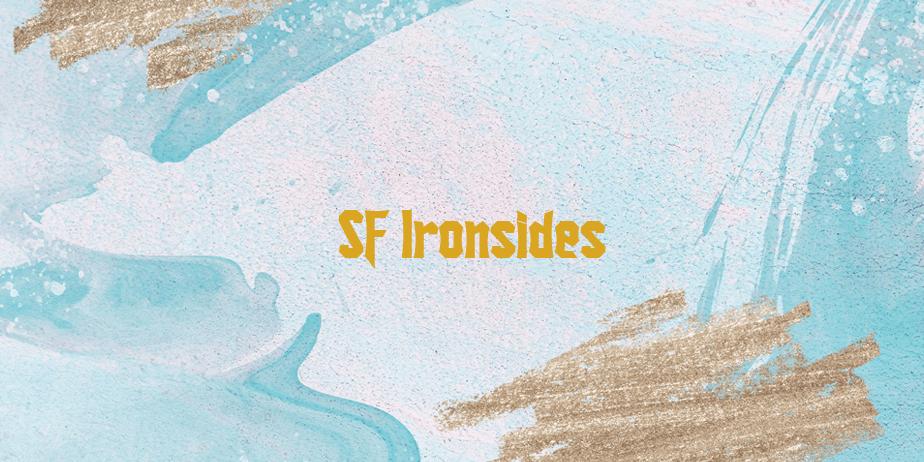 Fonte SF Ironsides