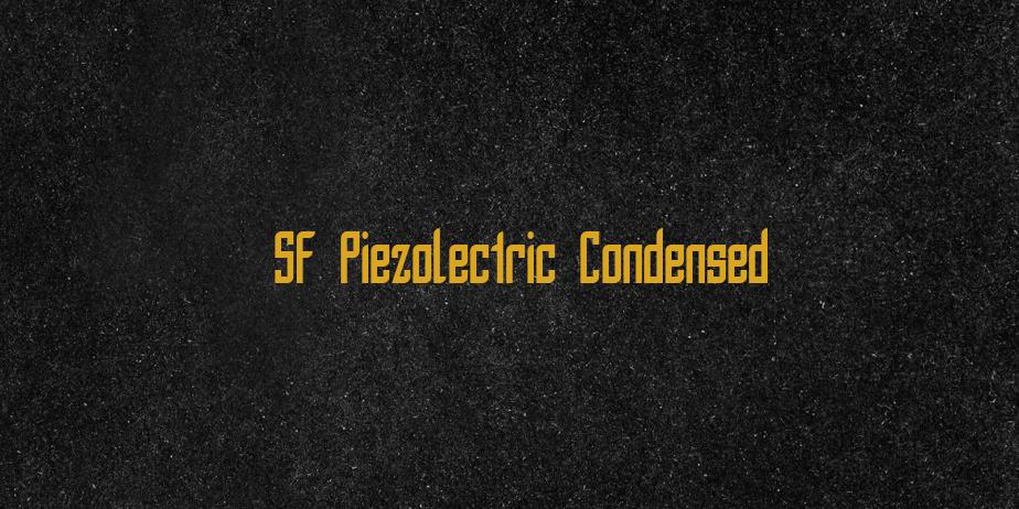 Fonte SF Piezolectric Condensed