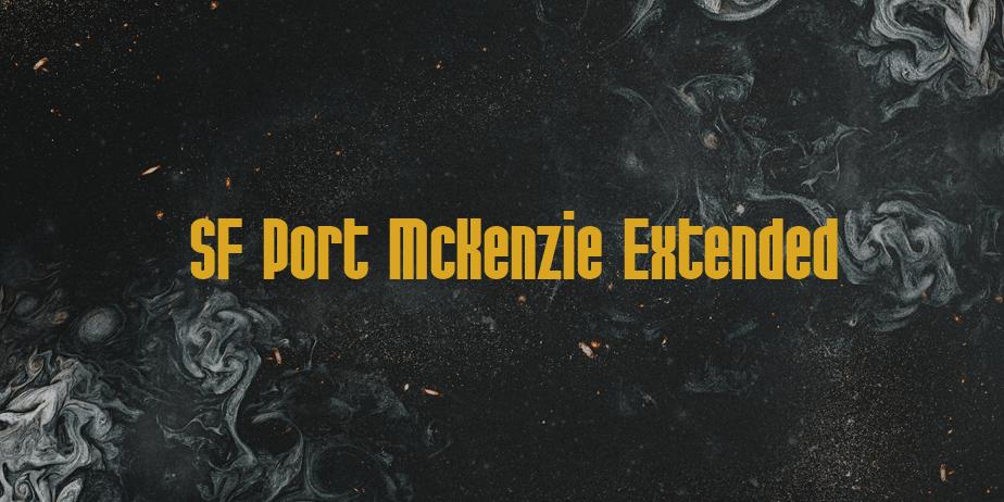 Fonte SF Port McKenzie Extended