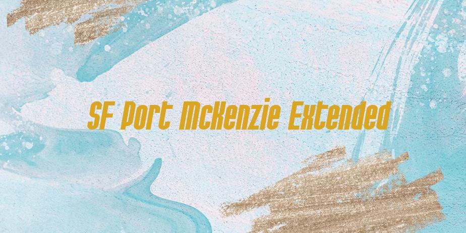 Fonte SF Port McKenzie Extended