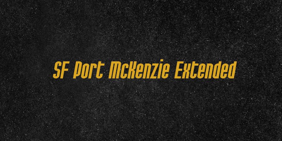 Fonte SF Port McKenzie Extended