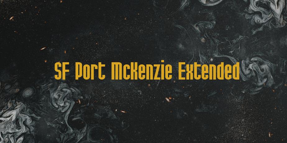 Fonte SF Port McKenzie Extended