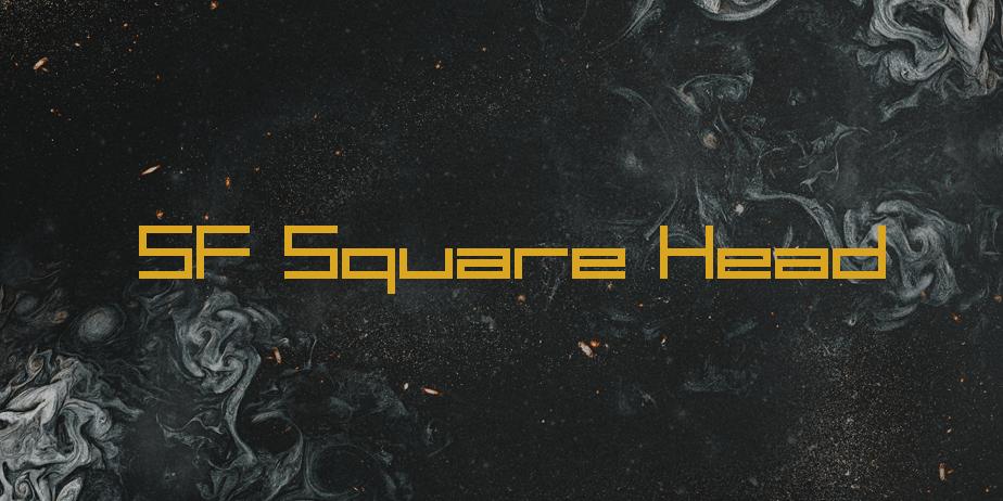 Fonte SF Square Head