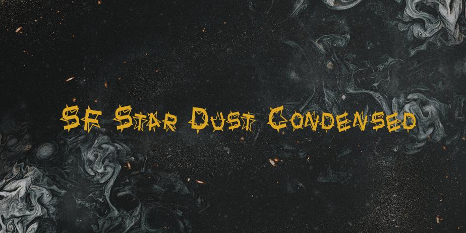 Fonte SF Star Dust Condensed