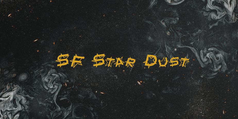 Fonte SF Star Dust