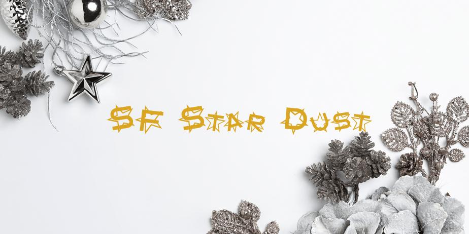 Fonte SF Star Dust