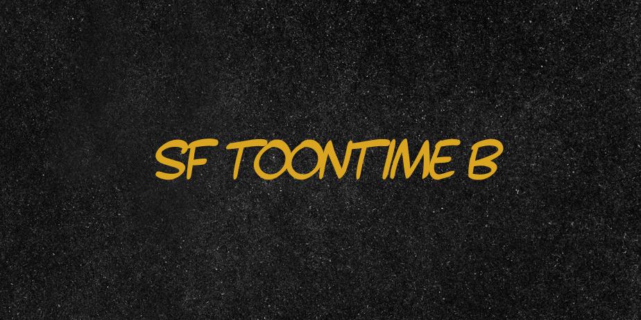 Fonte SF Toontime B